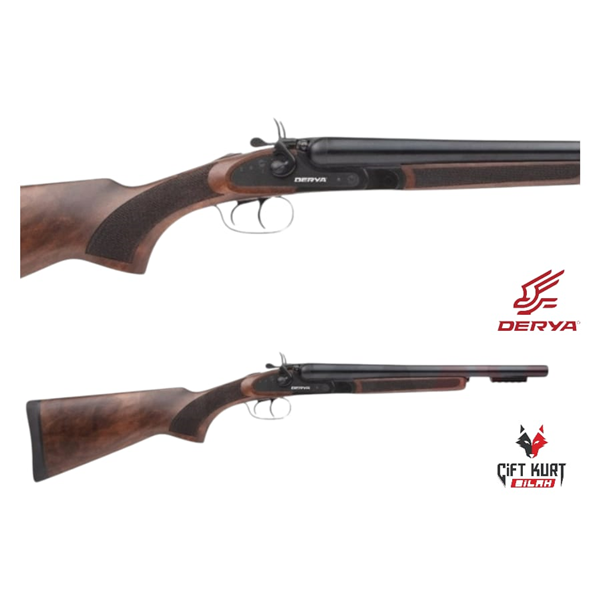 Derya Meriva MC-101P Horozlu Çifte Yivsiz Av Tüfeği (Picatinny)